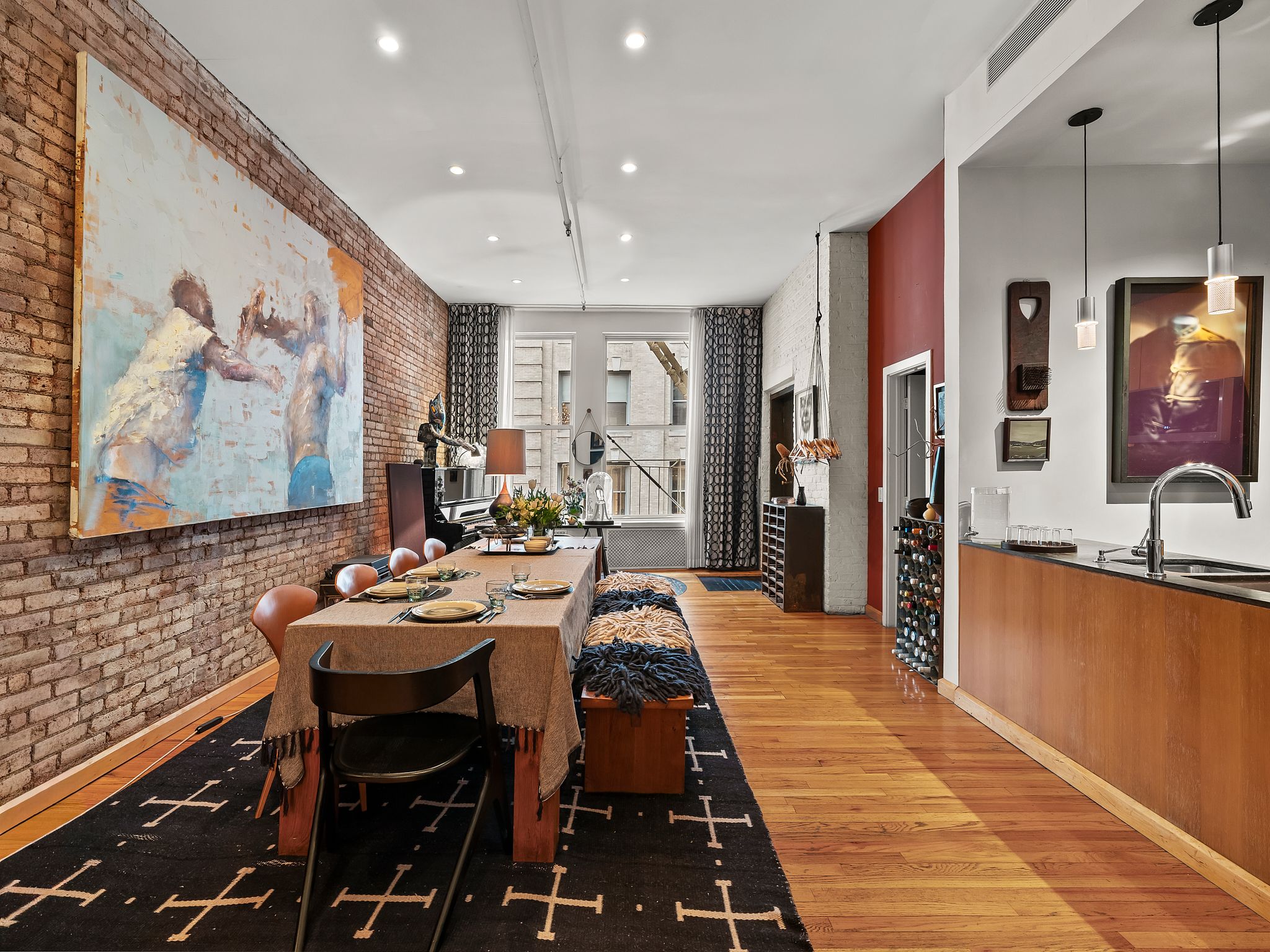 The Crosby Loft | SoHo | Historic Duplex Loft with Sauna